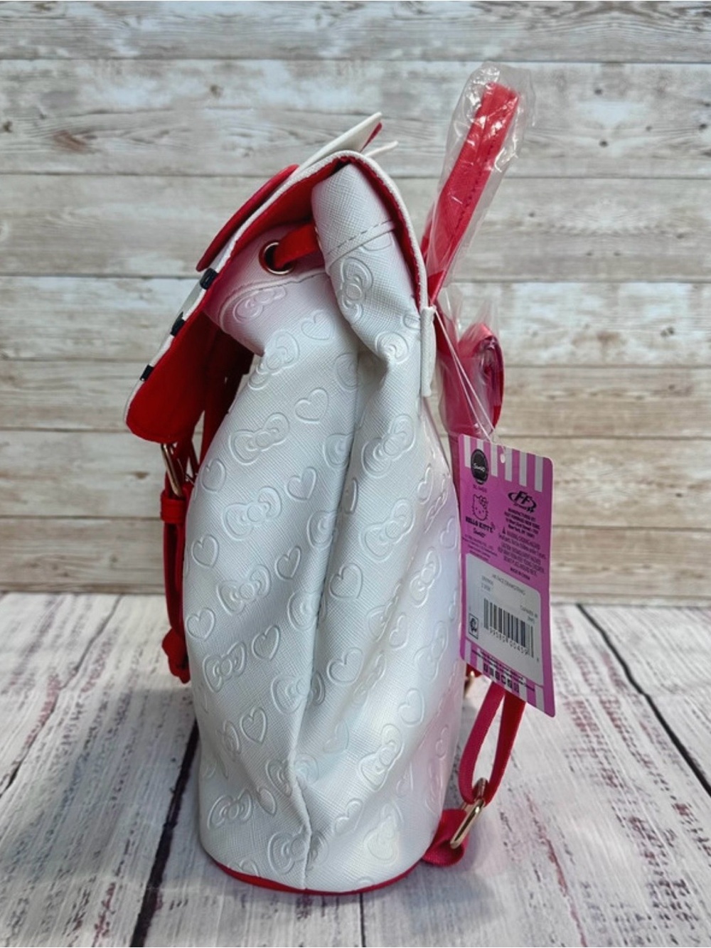 Hello Kitty Drawstring Backpack Purse - Picture 5 of 15